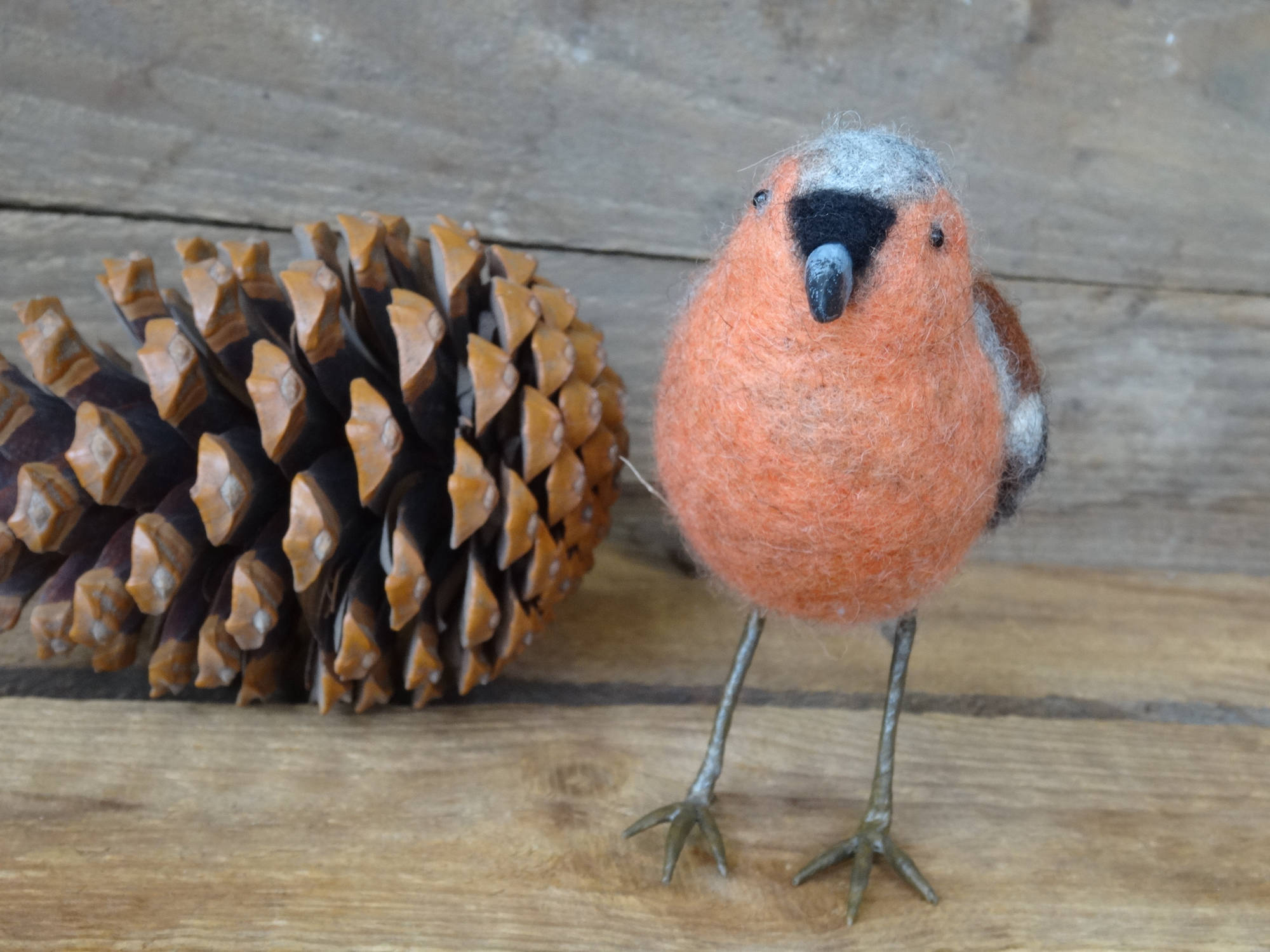 Gefilzter Vogel